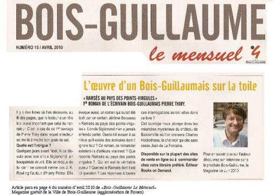 Bois-Guillaume mensuel