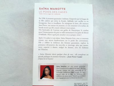 Le poids des cages (4e de couv)