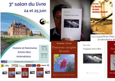 Salon du livre de Bois-Héroult 24 et 25 Juin 2023