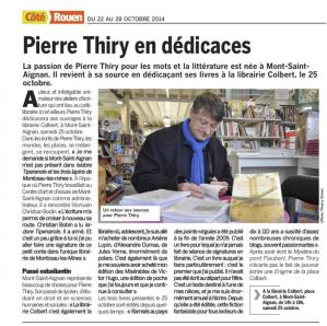 Co te rouenn 165 annonce ma de dicace