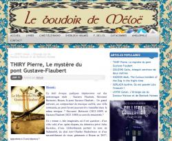Le Boudoir de Méloë vous recommande le Mystère du pont Gustave-Flaubert