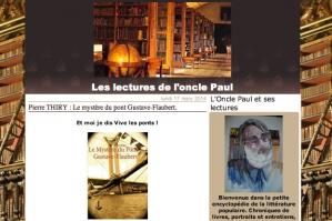 Lectures de l oncle paul a lu le mystere du pont gsutave flaubert