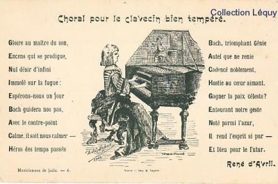 Musiciennes clavecin bien tempere